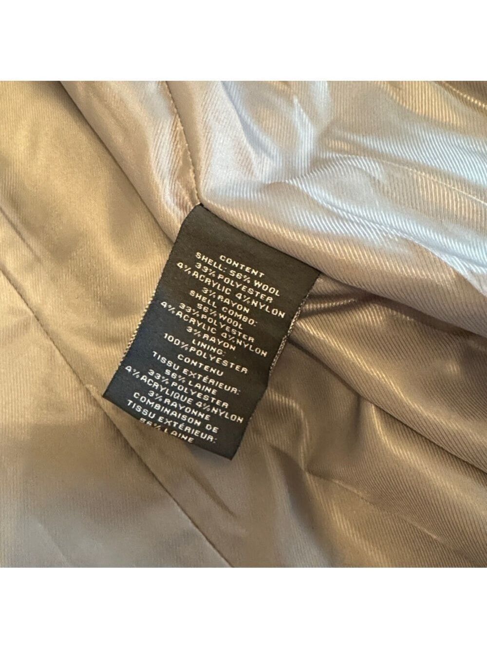 Vince Camuto Gray Trench Coat Belt - Picture 5 of 7